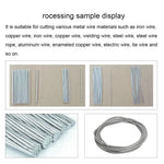 0.1-2mm Automatic Metal Wire Straightening and Wire Rope Cutting Machine for Stainless Steel Copper Welding Wire Flat Cutter
