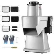 Load image into Gallery viewer, SucceBuy Electric Vegetable Slicer 4 in 1 Multifunctional Food Cutter Vegetable Chopper for Slicing Shredding Dicing Slitting - AMOCART
