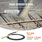 Load image into Gallery viewer, SucceBuy Electric Concrete Vibrator 1300W 16000 VPM 2HP Copper Motor Handheld Portable Pencil Remove Air Bubble and Level - AMOCART
