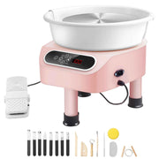 Load image into Gallery viewer, SucceBuy Pottery Wheel 11inch Pottery Forming Machine Direct Drive Ceramic Wheel 450W Electric Wheel for Pottery with Foot Pedal
