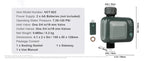 Amocart WiFi Sprinkler Timer Single/Two Outlet Smart Hose Faucet Water Timer APP Control/Voice Control, IPX6 for Yard Watering
