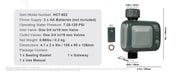 Charger l'image dans la visionneuse de galerie, Amocart WiFi Sprinkler Timer Single/Two Outlet Smart Hose Faucet Water Timer APP Control/Voice Control, IPX6 for Yard Watering
