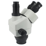 4K 2K 48MP HDMI USB VGA Microscope Camera 7X-45X Simul-Focal Stereo Trinocular Zoom Microscope Set With Auxiliary Objective Lens