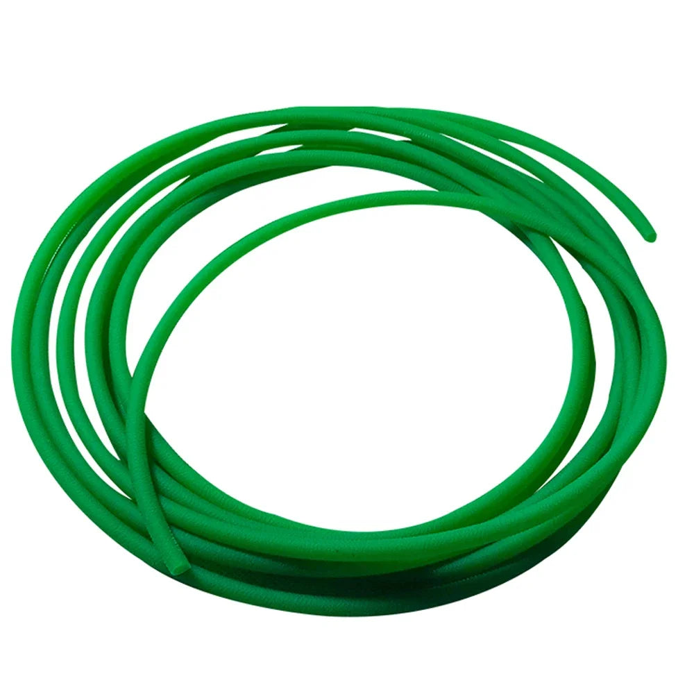 Green Polyurethane Conveyor Belts Diameter 2/3/4/5/6/7/8/9/10/12/15mm PU Round Drive Belt Meltable Cord