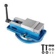 Charger l'image dans la visionneuse de galerie, SucceBuy Milling Vise 4 Inch Bench Clamp Vise High Precision Clamping Mill Vise Ductile Iron Material, 360 Degree Swiveling Base
