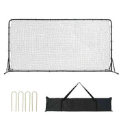 Load image into Gallery viewer, Amocart 12x6FT Soccer Rebounder Net Iron Soccer Training Equipment Sports Football Training Gift Perfect for Solo/Team Practice
