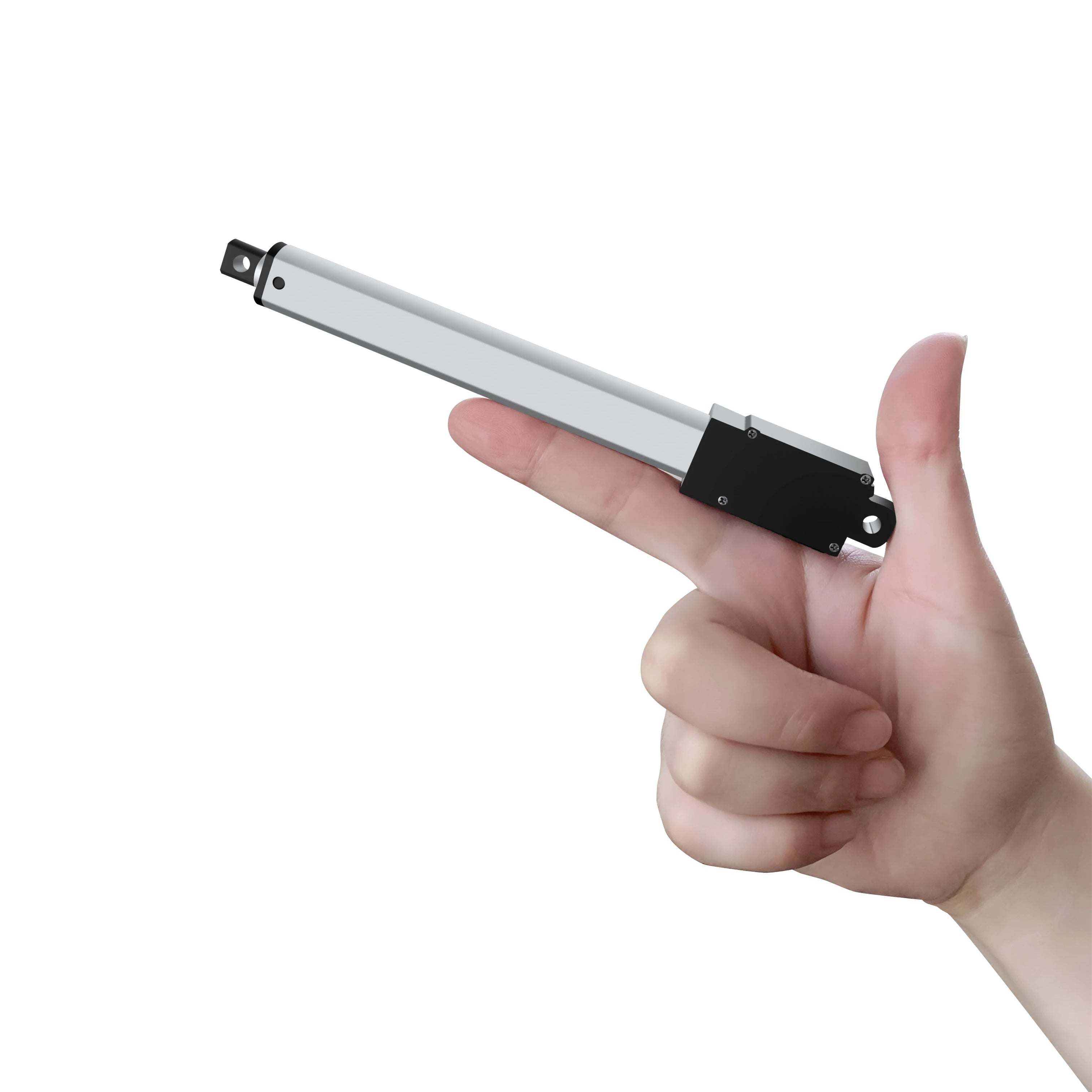 DC 12V Small Linear Actuator Stroke 30mm Max Force 33Lbs Electric Motor For Cabinets Window Opener Robitcs With Free Bracket