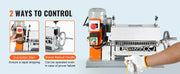 Bild in Galerie-Viewer laden, SucceBuy Electric/Manual Wire Stripping Machine Cable Stripper Wire Peeler 370W 1.5-36mm 11 Channels for Scrap Copper Recycling

