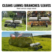 Load image into Gallery viewer, SucceBuy Tow Behind Dethatcher 40in Tow Dethatcher with 20 Spring Steel Tines Lawn Dethatcher Rake for ATV/Mower Tow Behind Lawn
