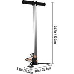 Amocart 3 Stage PCP Pump + Pressure Gauge 4500PSI Tire Kayak Ball Inflatable Air Gun Filling Stirrup High Pressure Hand Pump