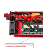 Pure Sine Inverter 1000W-3000W DC To AC 12V/24V To 110V/220V Car Power Inverter Portable Power Bank Converter Car Transformer