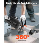 Amocart Demolition Jack Hammer 2800 W Powerful Electric Jackhammer 1200 BPM Concrete Breaker with Carrying Case Gloves