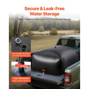 Load image into Gallery viewer, 【From China】SucceBuy Water Storage Bladder Portable &amp; Collapsible Soft Waters Container Leakproof &amp; Tear-Resistant For Truck &amp; O
