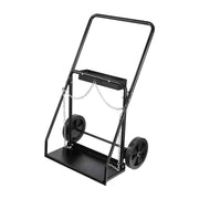 Load image into Gallery viewer, SucceBuy Dual Welding Cylinder Cart Oxygen Acetylene Tank Cart w/ 440LBS Static Capacity for Double 12.5-Inch Dia. Gas Cylinders - AMOCART

