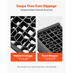 SucceBuy Car Ramps Portable Low Profile Car Service Ramps for Garage Maintenance& Oil Changes Heavy Duty for Low Chassis Vehicle