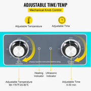 Load image into Gallery viewer, SucceBuy 6L Knob Ultrasonic Vinyl Record Cleaner Portable Washing Machine Ultrasound Dishwasher Contact Lenses Dental Jewelry
