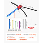 SucceBuy Dirt Bike Tire Changing Tool Kit Fits for Motocross Enduro 16 inch-21 inch Wheels with 2 Irons and Protective Sleeves