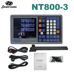 NT800  2/3 Axis Display LCD DRO Digital Readout TTL AC110V/220V For Milling boring machine EDM Linear Scale Encoder 9 Languages