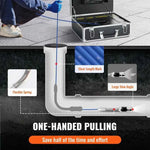 Amocart Sewer  7" Screen Pipeline Inspection  w/DVR Function Waterproof  w/12 Adjustle LEDs and 16GB SDCard