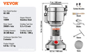 Charger l'image dans la visionneuse de galerie, SucceBuy 150-2500g Electric Grain Mill Grinder Commercial Swing Spice Grinders for Dry Herbs Grains Spices Cereals Coffee Corn

