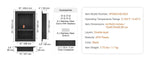 SucceBuy Shower Niche Ready for Tile Shelf Organizer  Corners Niche Recessed Sealed Protection  Soap Storage for Shower Bathroom