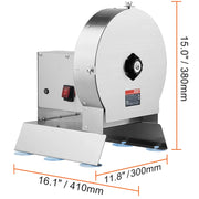 Load image into Gallery viewer, Amocart Electric Vegetable Slicer 0-12mm Thickness Adjustable Commercial Slicer Machine Stainless Steel Food Cutter Machine
