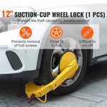 Amocart Wheel Lock Clamp 1/2 Pack Trailer Wheel Lock Heavy-Duty Anti Theft Tire Lock Adjustable Tire Boot Lock Tire Claw for RV