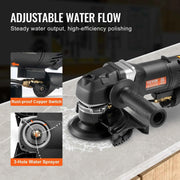 Load image into Gallery viewer, Amocart Wet Polisher 800W Concrete Grinder w/ 6 Variable Speed and 7 Polishing Kits Wet Grinder Machine for Polishing Grinding
