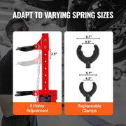 Load image into Gallery viewer, Amocart Strut Spring Compressor 4.5 Ton/9920 LBS Hydraulic Jack 1 Ton Rated Compression Force Auto Strut Coil Spring Compressor
