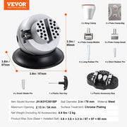Load image into Gallery viewer, Amocart Ball Vise 3" 5" Engraving Setting Tool Standard Rotation Engraving Block Vise Attachment Jewelry Engraving Block Tools
