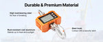 Amocart 1000kg/2000kg Digital Hanging Scale Portable with Remote Control Factory Crane Scale LCD Backlight Industrial Scales