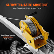 Load image into Gallery viewer, Amocart 1800/2600 lbs Confined Space Tripod Kit Winch Confined Space Rescue Tripod Fall Protection For  Confined Spaces
