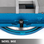SucceBuy 3 Inch / 5 Inch Jaw Width Heavy Duty Milling Vise Bench Clamp Vise High Precision, 360 Degree Swiveling Base CNC Vise