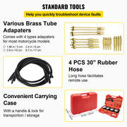 Load image into Gallery viewer, SucceBuy Fuel Vacuum Carburetor Synchronizer Carb Tool sync 4 Gauge Set with Rubber Hose Vacuum Balancer Meter Kit For Motorbike
