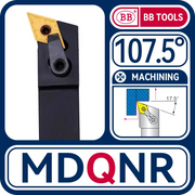 Load image into Gallery viewer, BB DNMG Insert MDPNN MDJNR MDQNR DNMG150404 External Lathe Turning Tool Holder Right Left Cutting Metal Steel 1616 2020 2525
