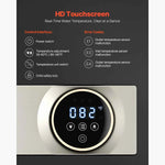 Amocart Tankless Electric Water Heater 27/36kW Instant Hot Water Heater Under Sink On Demand for Bathroom Child Security Lock