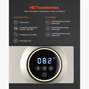 Load image into Gallery viewer, SucceBuy Tankless Electric Water Heater 27/36kW Instant Hot Water Heater Under Sink On Demand for Bathroom Child Security Lock
