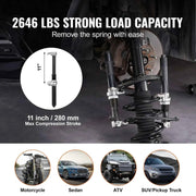 Load image into Gallery viewer, Amocart Coil Spring Compressor Tool 2 pcs Heavy Duty Strut Spring Compressor Set 2646 lbs Strut Spring Compressor for Truck ATV

