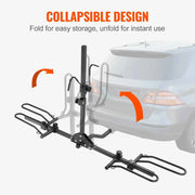 Load image into Gallery viewer, Amocart Hitch Mount Bike Rack 2-Bike Platform Style 80 LBS Max Capacity for 1.25-/2-inch Receiver Bike Carrier for Car

