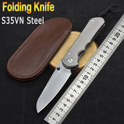 Load image into Gallery viewer, Chris Reeve CR S35VN Blade Ball Bearing  Stone Wash Titanium Alloy Survival Tool Outdoor Camping Knife High Hardness Sharp EDC
