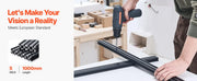 Load image into Gallery viewer, SucceBuy Linear Rail 4-5 PCS 1000mm/1200mm/1500mm/2000mm T Slot 2040 Aluminum Extrusion Profile for 3D Printer, CNC Machine DIY
