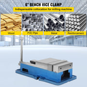 Load image into Gallery viewer, SucceBuy 6 inch ACCU Lock Vise for Precision, Milling Vice with 6 Inch Jaw for Drill Press, Milling &amp; Drilling Bench Clamp Vice - AMOCART
