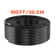Load image into Gallery viewer, Amocart Solar Panel Wire 50 ft/65 ft/100 ft PV Tinned Copper Wire for Outdoor Home Off-Grid Photovoltaic Systems Black and Red
