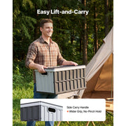 Load image into Gallery viewer, Amocart 2/3Packs 65L Plastic Collapsible Storage Bins Stackable Folding Crates Containers Space-Saving Basket for Home Organize
