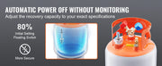 Load image into Gallery viewer, Amocart 30 lbs Refrigerant Recovery Tank with Float Switch Reusable AC Recovery Tank HVAC for All Refrigerant Prevent Overflow
