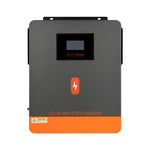 PowMr 3600W On/Off-Grid Solar Inverter 24V DC to 100/110/120V AC Built 120A MPPT Solar Charger Dual OutPut Power Support Lifepo4