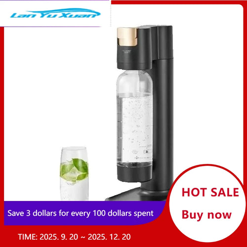 SucceBuy Sparkling Water Maker, Soda Maker Machine for Home Carbonating, Seltzer Water Starter Kit with BPA free 1L PET Bottle