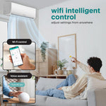 18,000 BTU Mini Split AC & Heating System, 230V Indoor & Outdoor Wall-Mounted Units with WiFi, Installation Kit, Custom