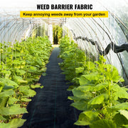 Charger l'image dans la visionneuse de galerie, SucceBuy Landscape Fabric 6ftx300ft Geotextile Fabric Durable Heavy Duty 1.5oz Ground Cover Woven For Commercial Greenhouse Yard
