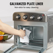 Bild in Galerie-Viewer laden, Amocart 18L 1700W Air Fryer Toaster Oven Stainless Steel Toaster Ovens Countertop Combo with Grill Home and Commercial Use
